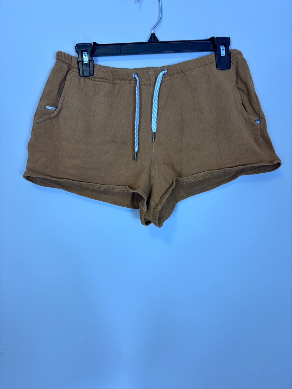 Vuori Women’s Golden Yellow Drawstring Short Lounge Shorts Small